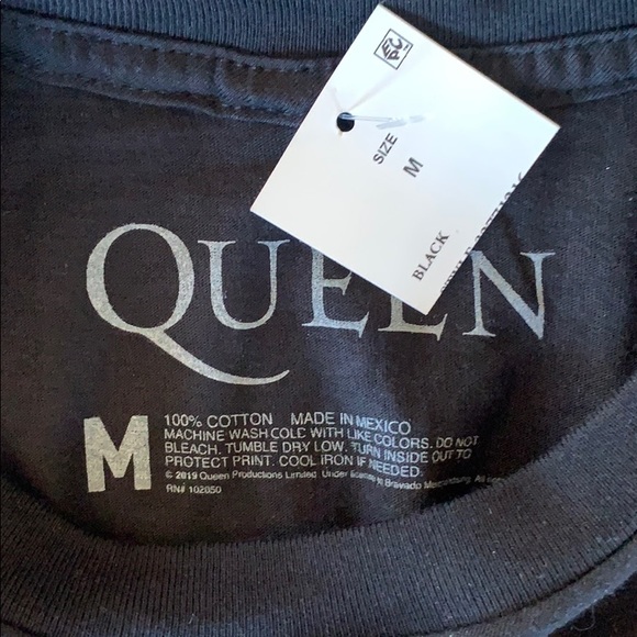 NWT - QUEEN GRAPHIC BAND TEE SHIRT - Picture 5 of 5
